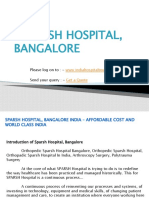 Sparsh Hospital, Bangalore India - Affordable Cost and World Class India