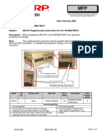 AR-FX7 Supplementary Instructions for the AR-M257-M317.