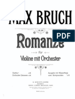 Bruch, Viola Romanze - Piano