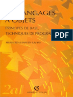 Les Langages À Objets - Principes de Base, Techniques de Programmation