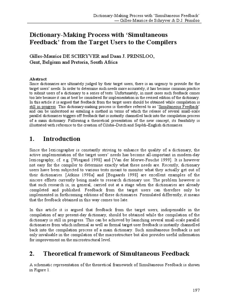 Dictionary Making Process | PDF | Lexicography | Grammatical Number