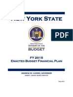 Fy 2015 Enacted Budget