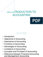 An Introduction To Accounting