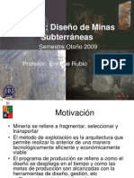 Diseño de Minas Subterraneas