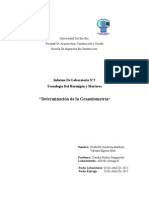 Informe N°2 Tec - Del Hormigón