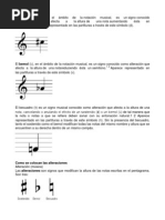 alteraciones