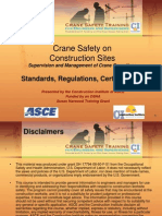 Crane Safety On Construction Sites: Standards, Regulations, Certifications