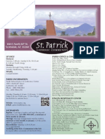 Parish Bulletin - May 11, 2014