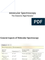 Molecular Spectroscopy Techniques for Analyzing Diatomic Molecules