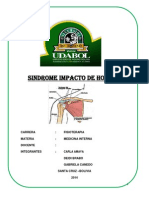 Trabajo Sindrome de Impacto de Hombro