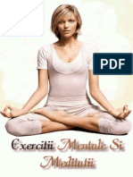 Exercitii Mentale Si Meditatii