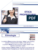 Diapositivas - Etica Profesional