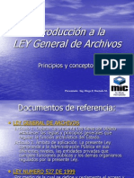 Ley General de Archivos