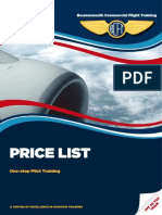 BCFT Price List 2014