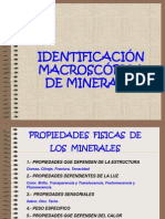 Identificacion Macroscópica de Minerales