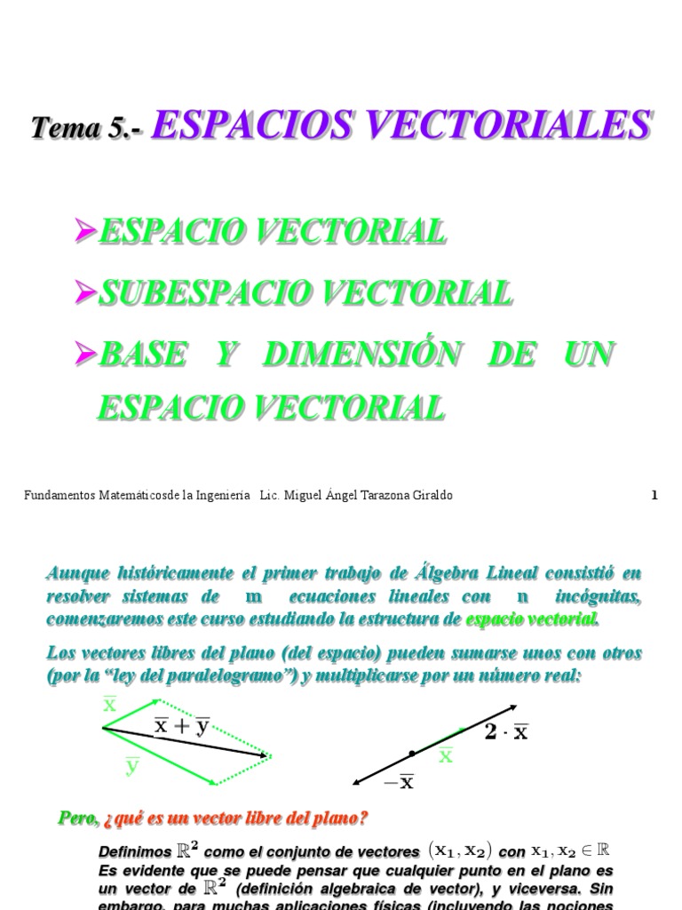 Encontrar Una Base De Un Espacio Vectorial