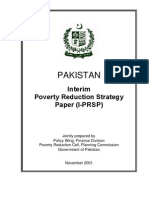 PAKISTAN - Enterim Poverty Reduction Paper
