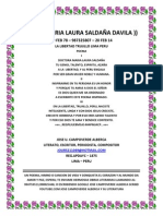Dra Maria Laura Saldaña Davila