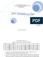 Datos Agrupados en Clase