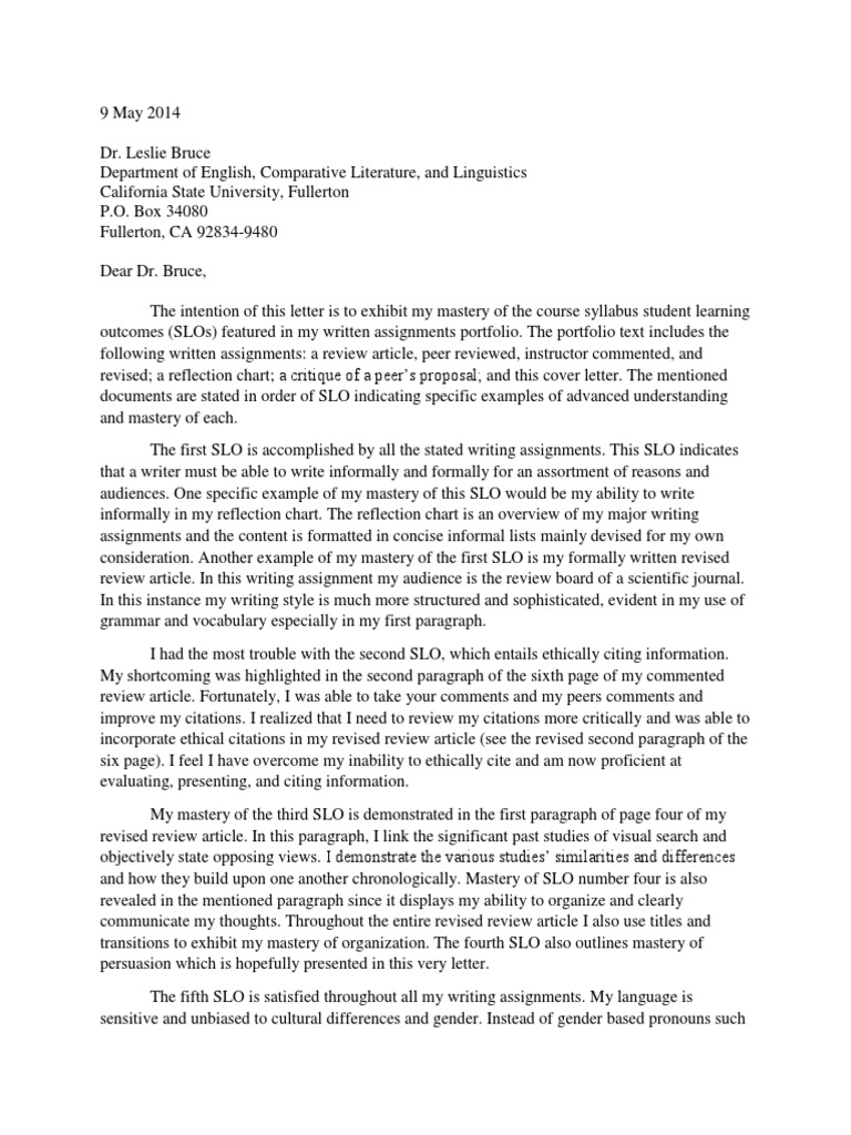 cr cover letter Citation Gender