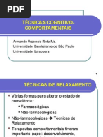 Técnicas cognitivo-comportamentais