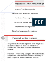 Multiple Regression - Basic Relationships