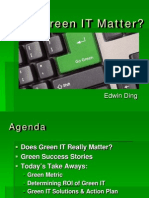 Does Green IT Matter?