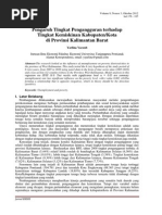 Download Pengaruh Tingkat Pengangguran Terhadap by Evyn Muntya Prambudi SN223206583 doc pdf