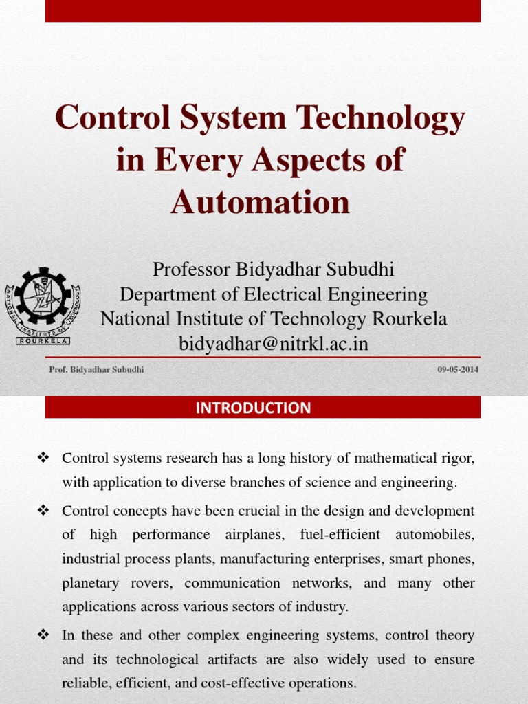 Control Systems in Automation Applications | PDF | Wind Power ...