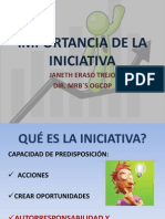 Importancia de La Iniciativa