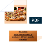 Infiintarea Unei Firme de Producere Si Livrare Pizza La Domiciliu