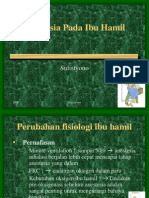 Anestesi Pada Ibu Hamil