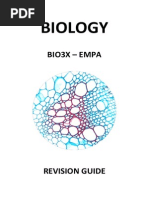 Download Biology UNIT 3X EMPA Revision Guide by Tyrone Simmons SN223222954 doc pdf