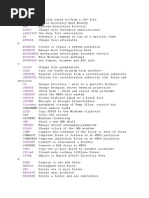 Ms Dos CMD Command