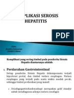 Komplikasi Serosis Hepatitis