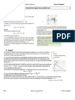 Enoncé Sujets Type Bac Calcul Intégral