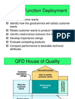 QFD House of Quality Guide