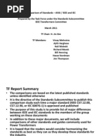 S11 IEEE IEC ComparisonReport On Transformers