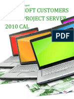 Microsoft Customers using Project Server 2010 CAL - Sales Intelligence™ Report