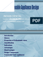 Basic Removable Orthodontic Appliences