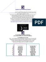 Perpetual Lunar Gardening Calendar