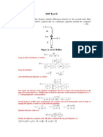 DSP Test Ii: Figure 2a An LCR Filter