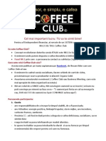 Coffee Club Organizare 2014 Final