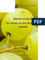 Market Analysis For Wines On The Romanian Market Reg