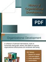 History of Organizational Development