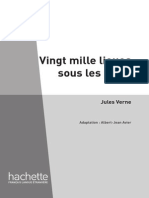 Vingt Mille Lieues Sous Les Mers Jules Verne - Hachette