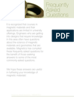 Frequently Asked Questions - MAGNETICS