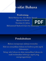 Sifat-Sifat Bahasa Isl1