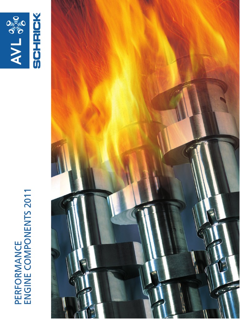 AVL Schrick Camshaft Catalog 2011 E Rotating Machines Automotive