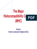 The Major Histocompatibility Complex (MHC) : Human: Human Leukocyte Antigens (HLA)